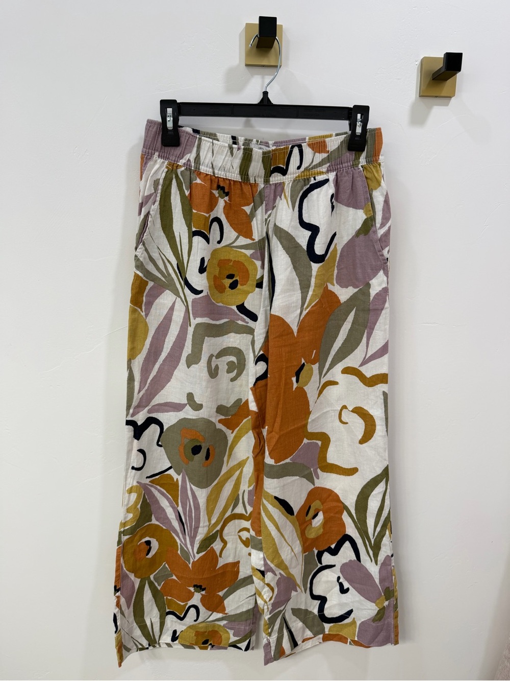 Women’s 100% Linen Wide-Leg Pants